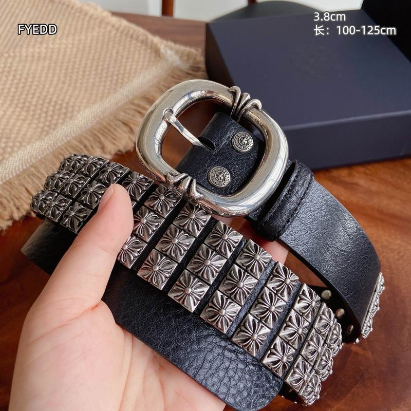 Chrome Hearts belt 38mmX100-125cm 8L62